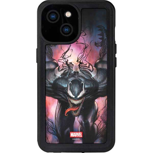 Marvel Venom Absolute Carnage by Adi Granov iPhone 15 Waterproof Case